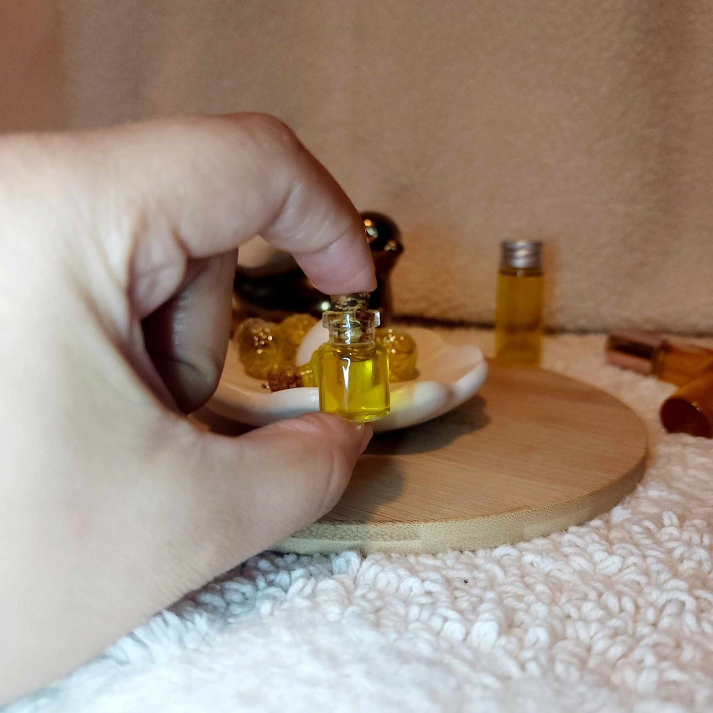 Mini Glass Jars (BUNDLE OF 5) - Anointing Oil