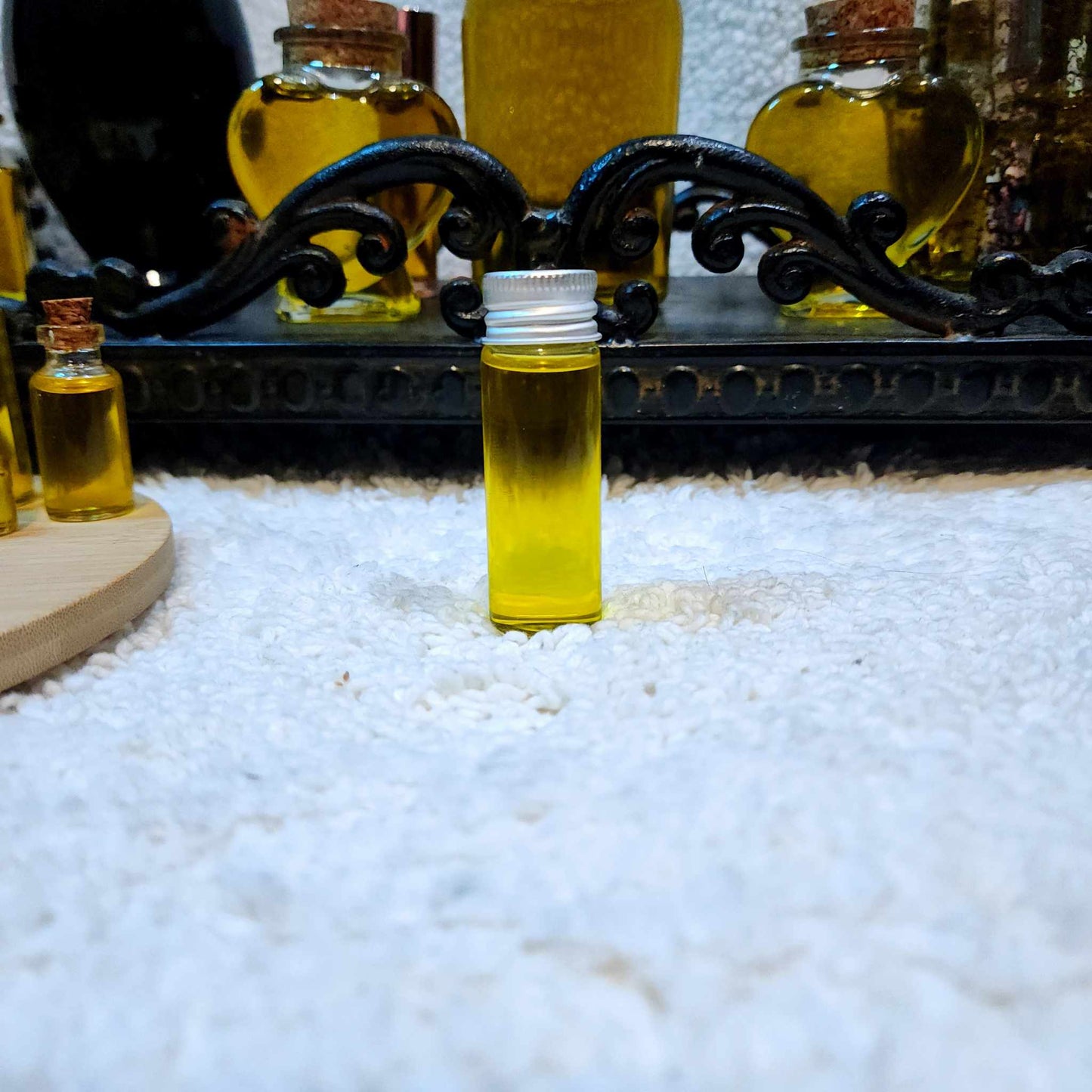 Pocket Sized Rustic Container - Anointing Oil