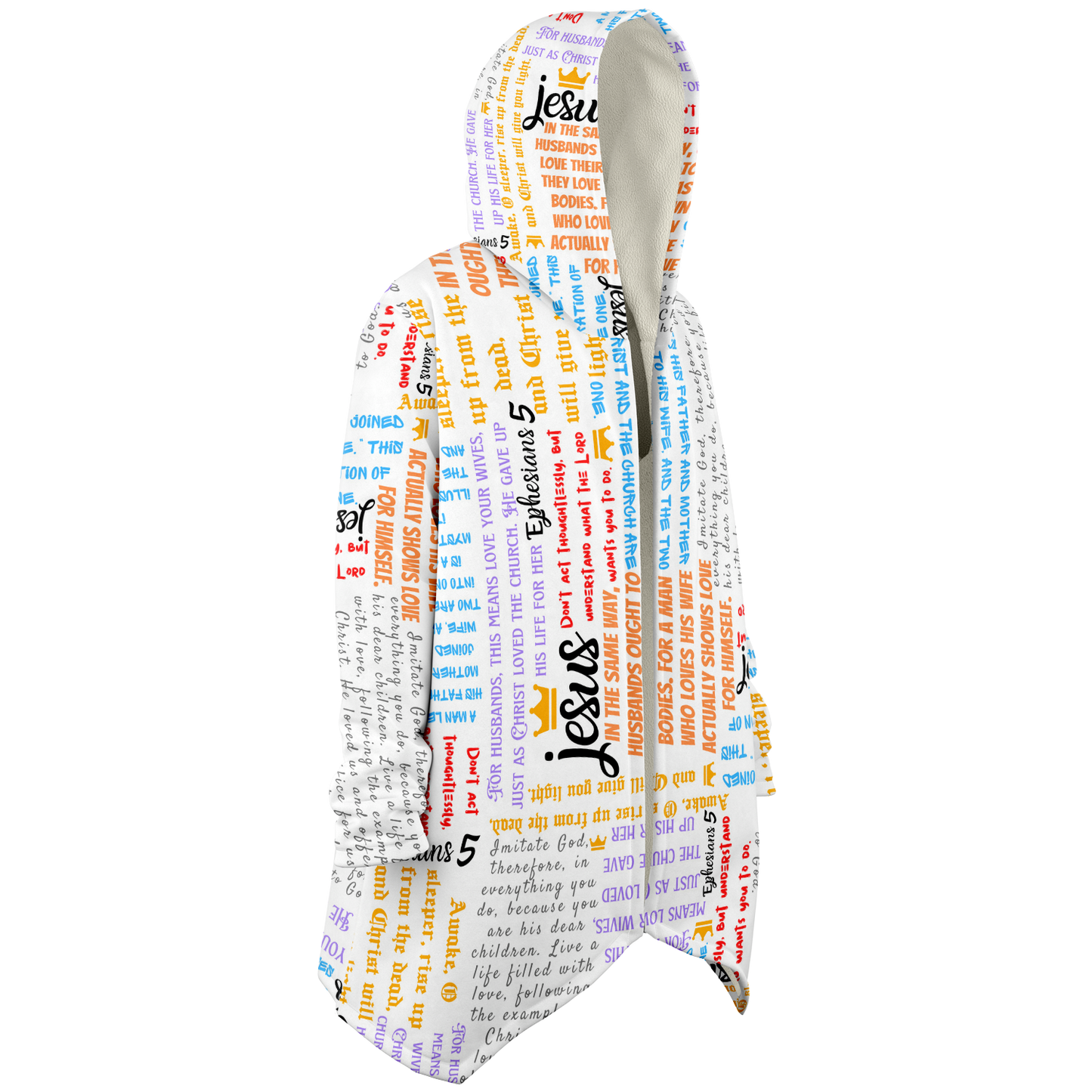 Ephesians 5 - Men's Microfleece Cloak