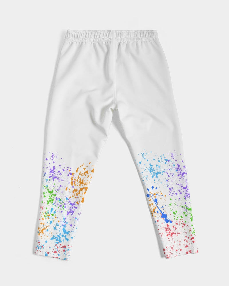 Jesus Christ is KING - White Joggers Men's All-Over Print Joggers