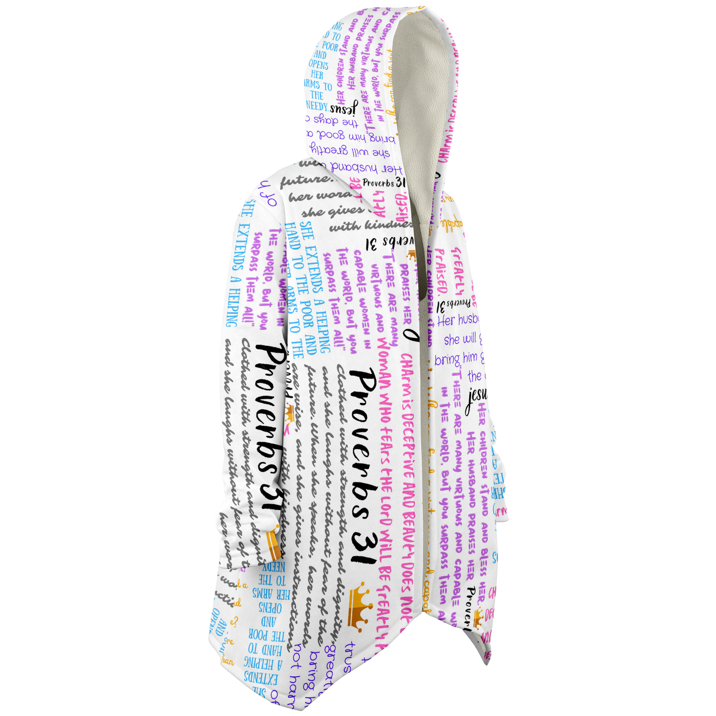 Proverbs 31 - Women's Microfleece Cloak