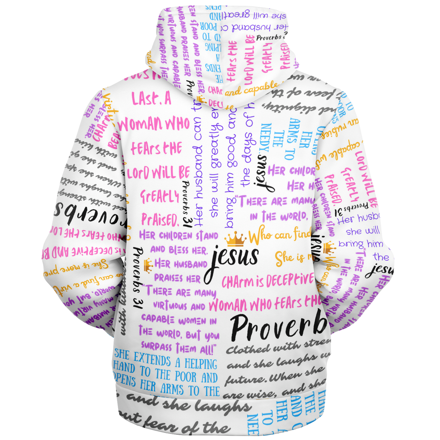 Proverbs 31 - Women's Microfleece Zip Hoodie