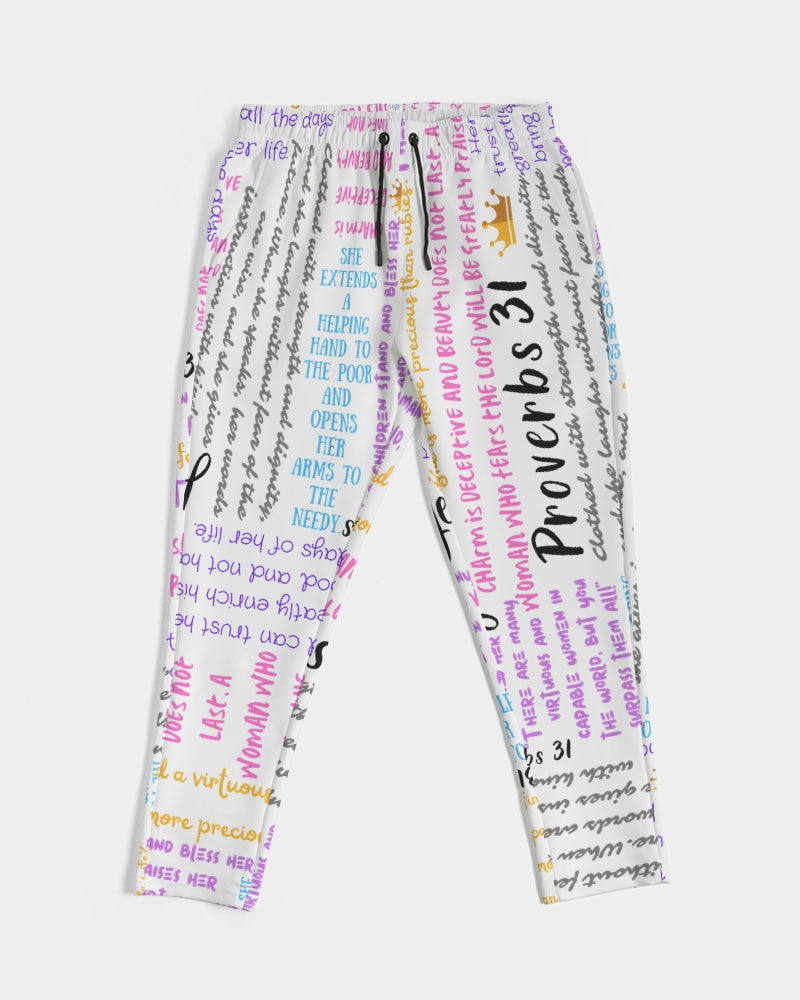 Proverbs 31 - Women's Joggers Men's All-Over Print Joggers