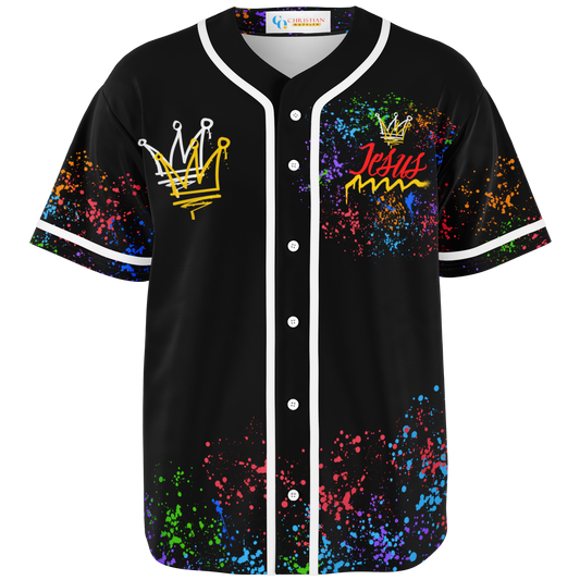 Jesus Christ is KING - Baseball Jersey