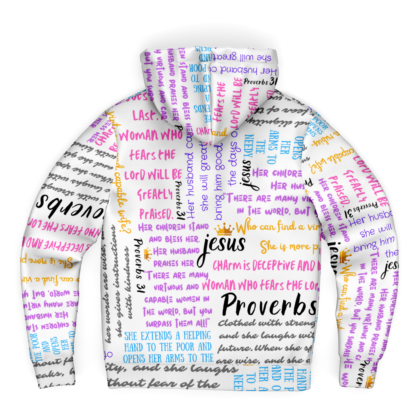 Proverbs 31 - Women's Microfleece Zip Hoodie