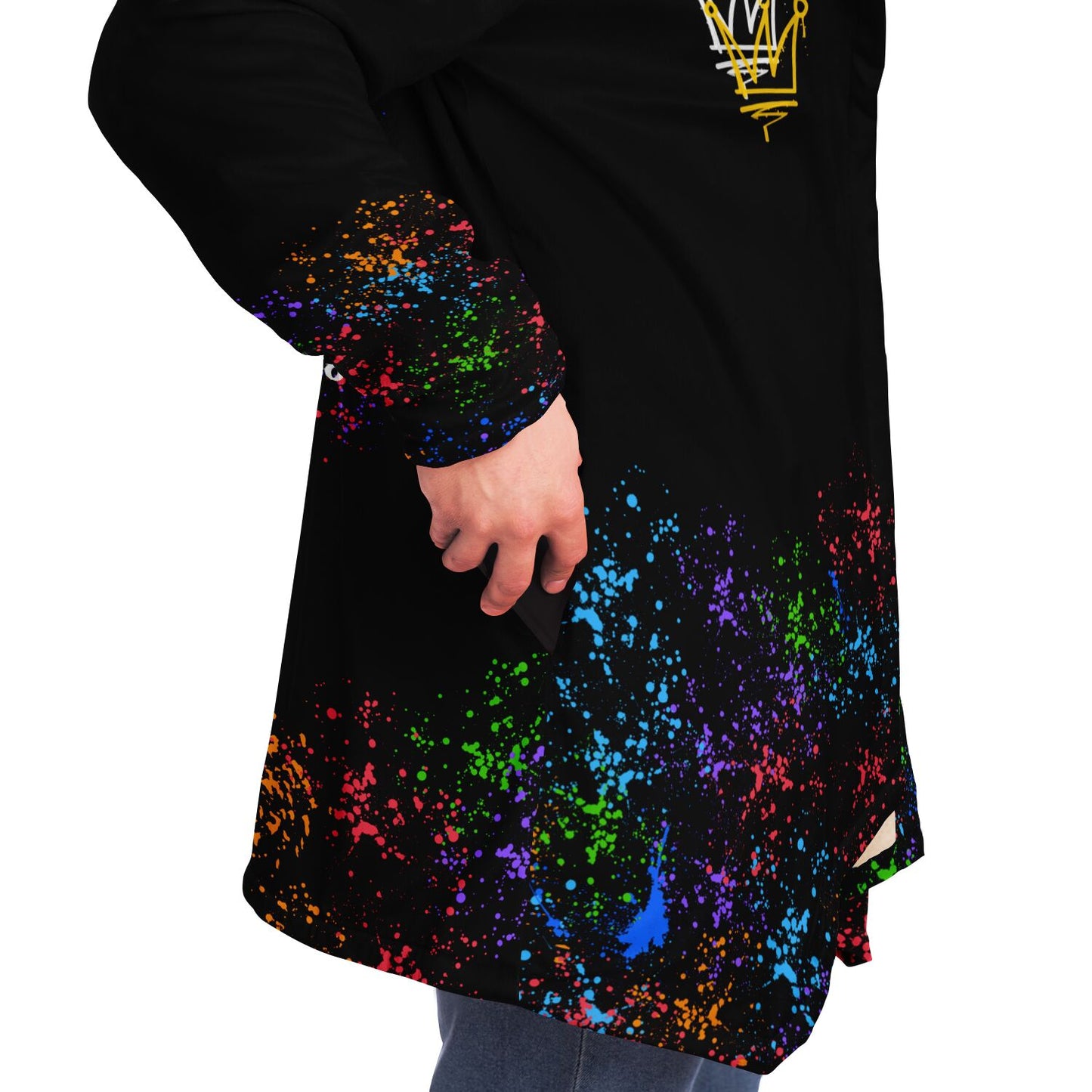 Jesus Christ is KING - Microfleece Cloak