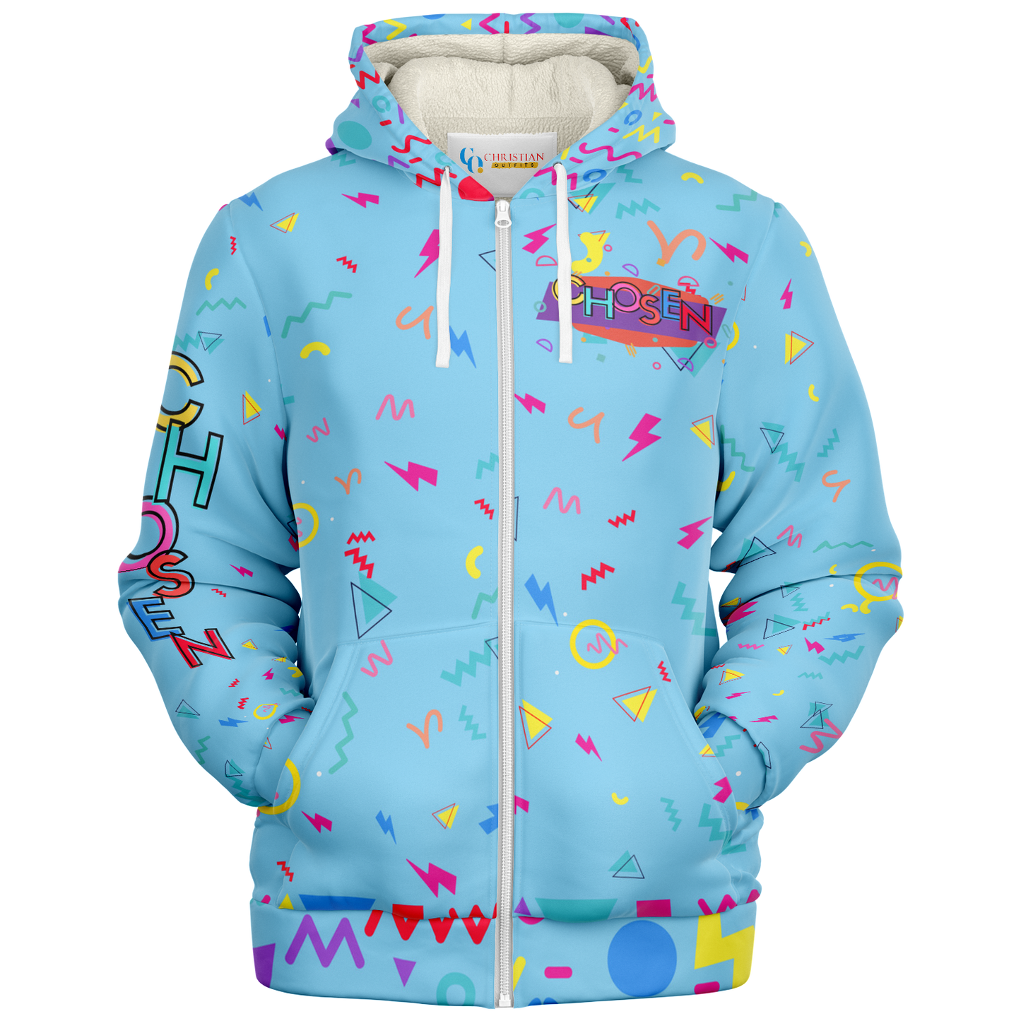 Chosen 90's Edition - Microfleece Zip Hoodie