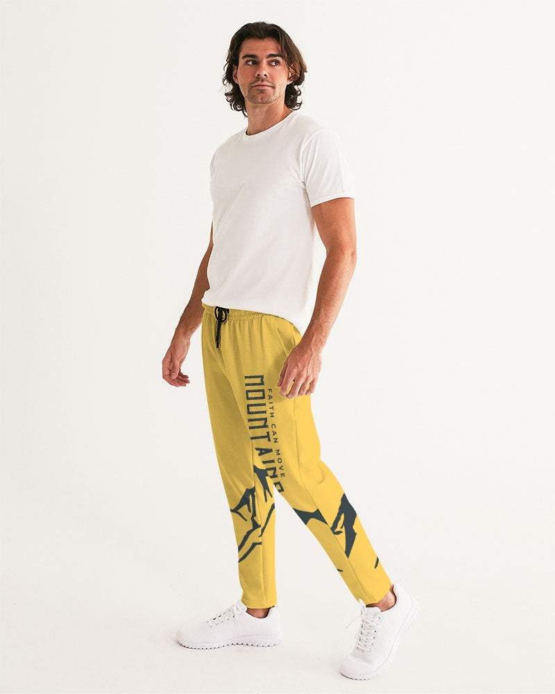 Faith Can Move Mountains Men's All-Over Print Joggers