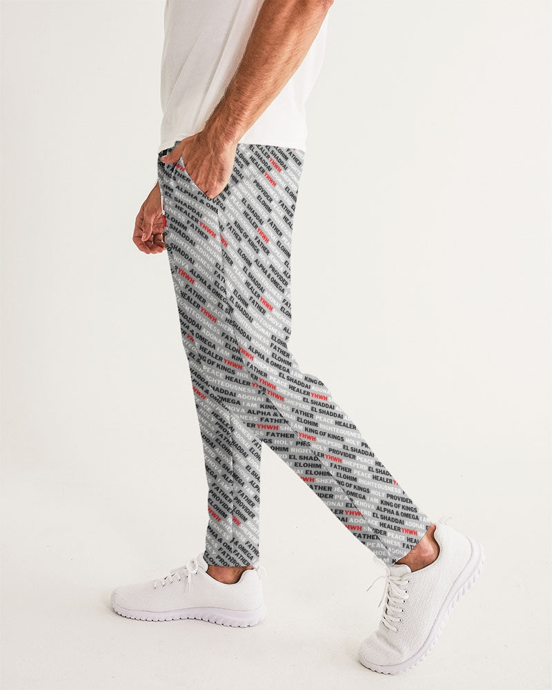 Names of God - Joggers Men's All-Over Print Joggers