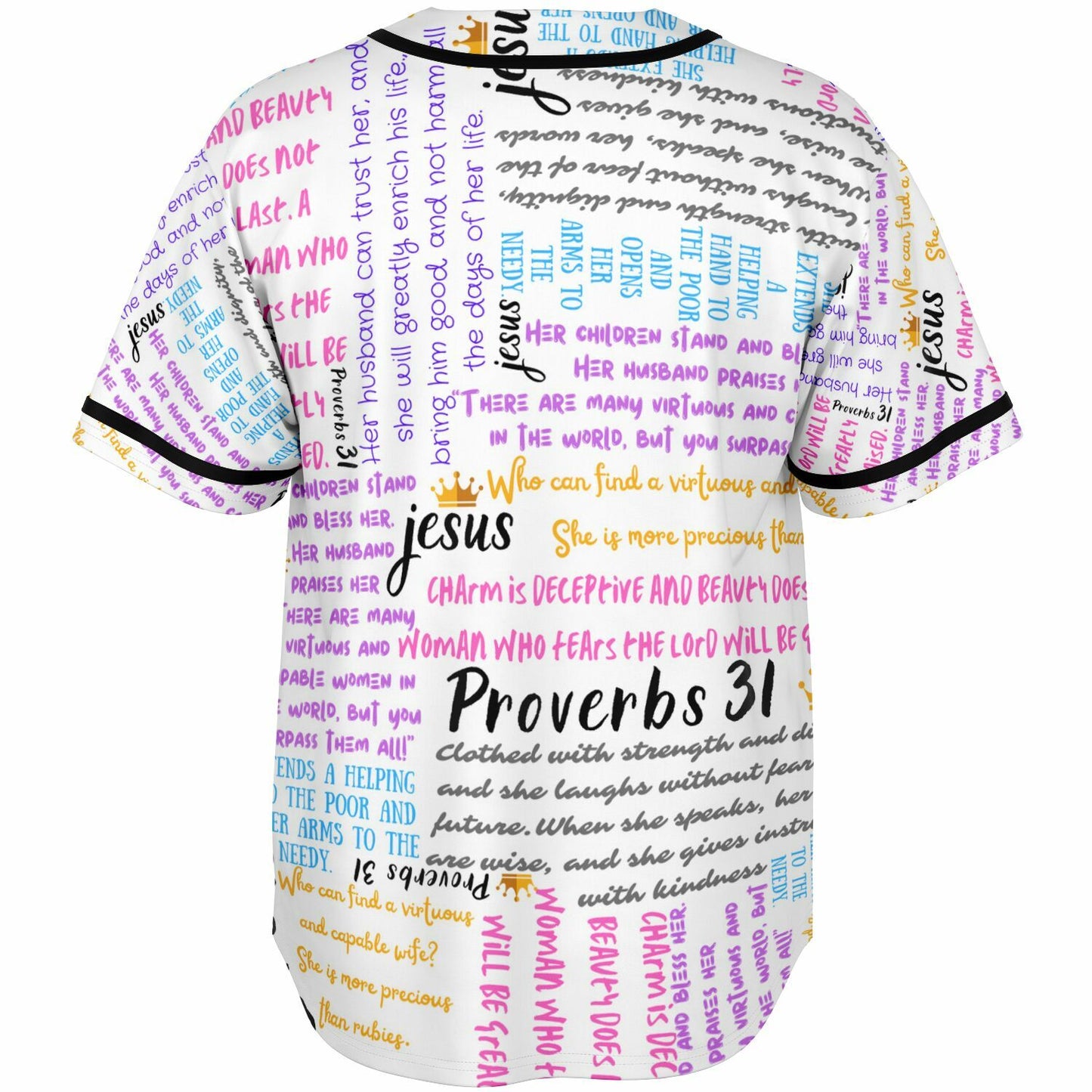 Proverbs 31 Woman - Baseball Jersey