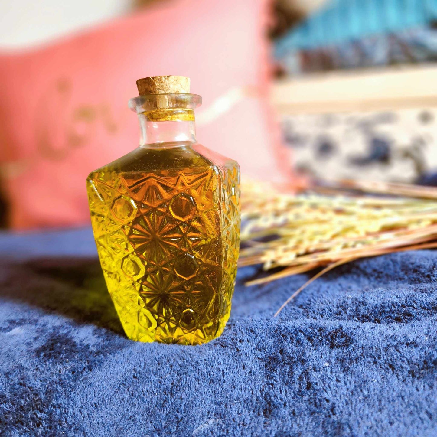 Decorated Glass - Anointing Oil