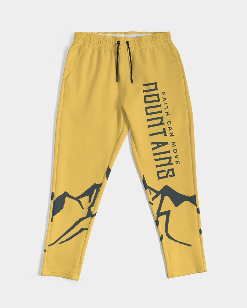 Faith Can Move Mountains Men's All-Over Print Joggers