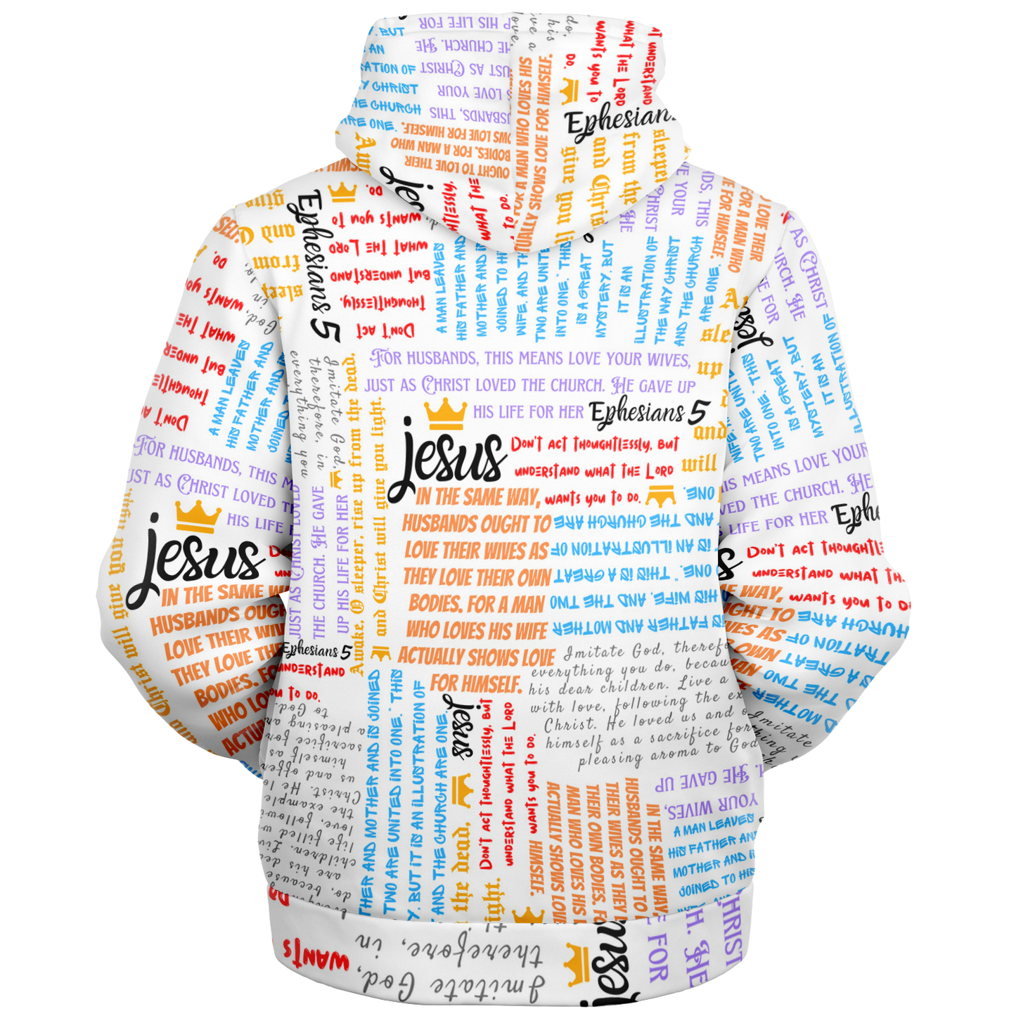 Ephesians 5 - Men's Microfleece Zip Hoodie