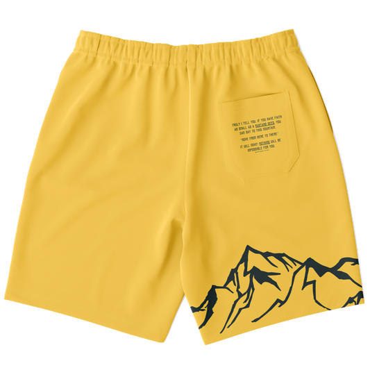 Faith Can Move Mountains - Fashion Shorts