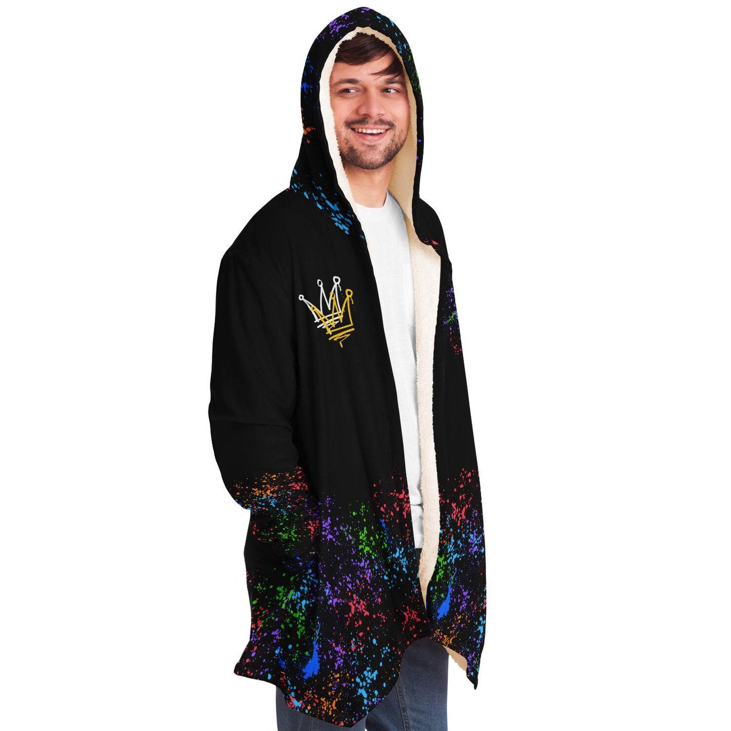 Jesus Christ is KING - Microfleece Cloak