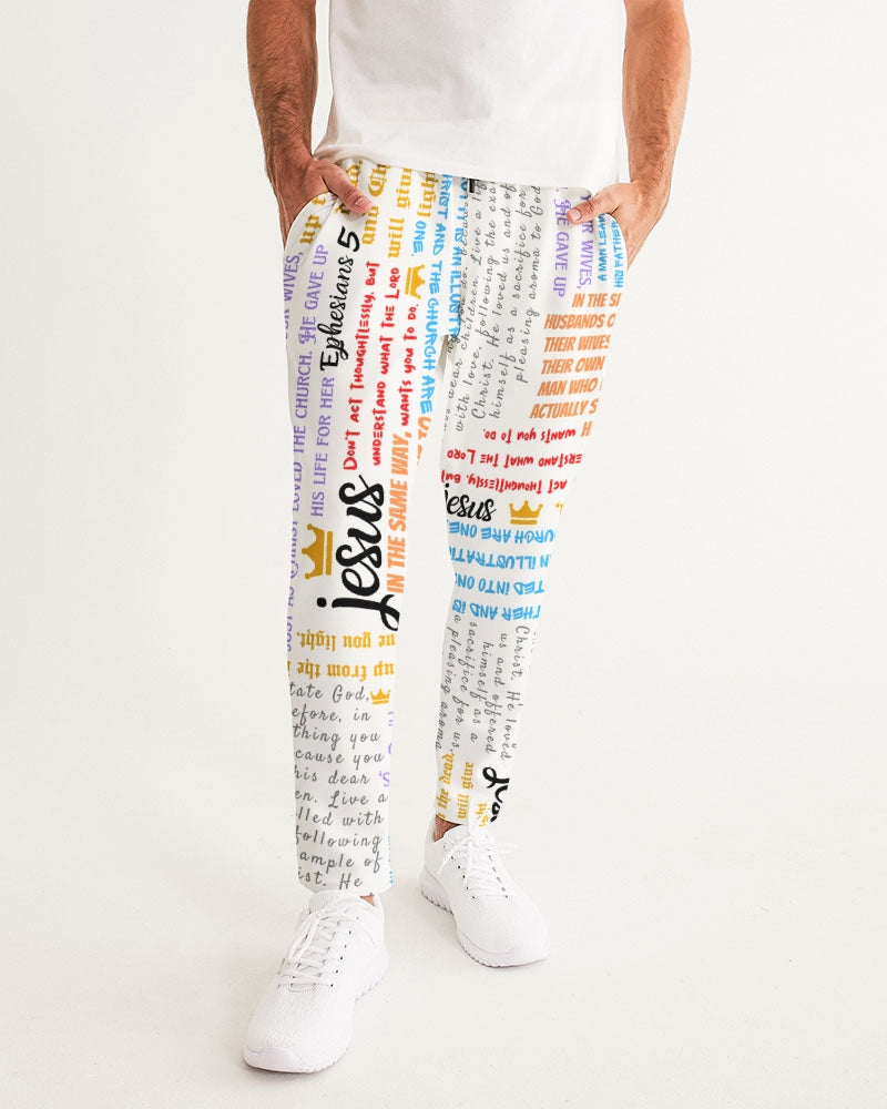 Ephesians 6 - Men's Joggers Men's All-Over Print Joggers