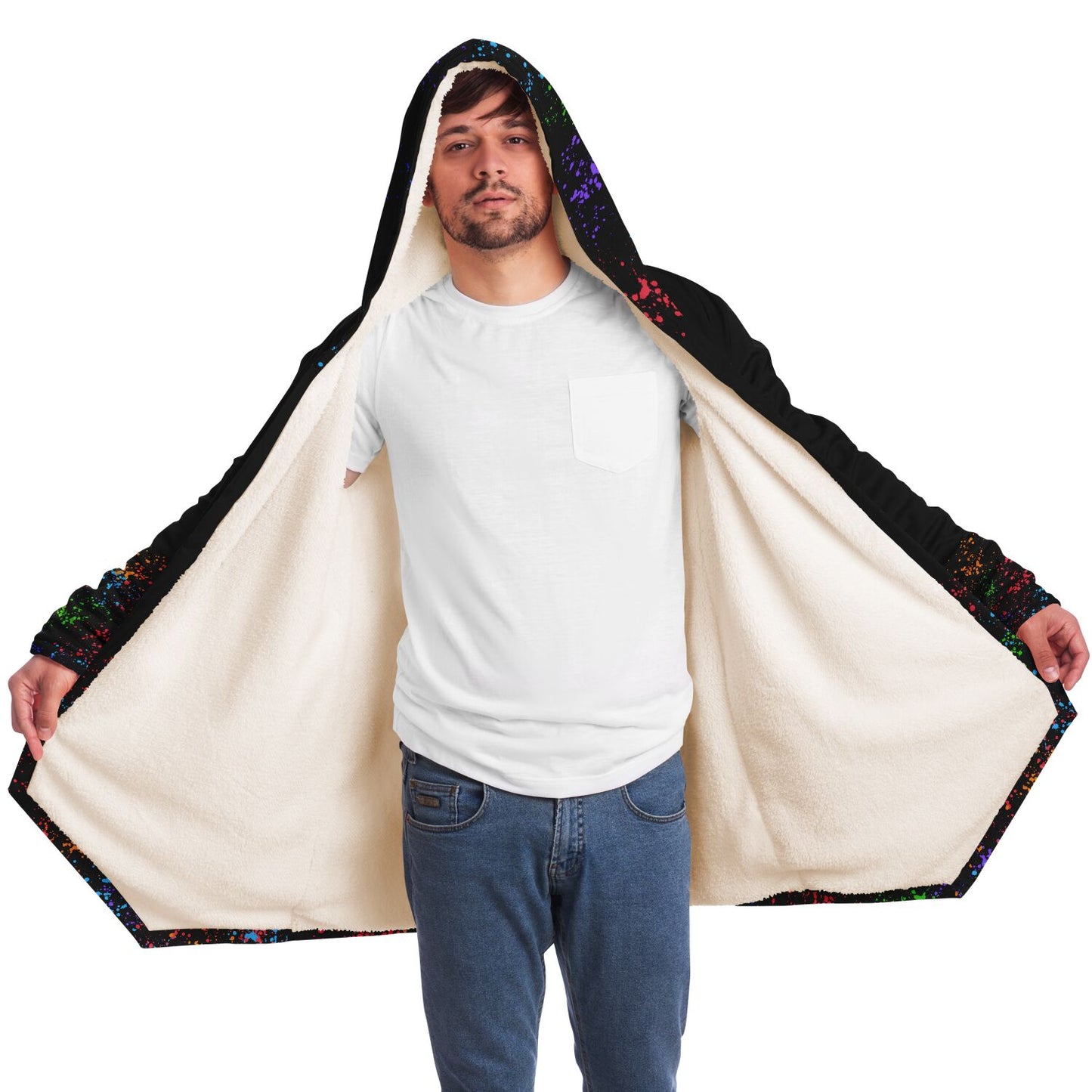 Jesus Christ is KING - Microfleece Cloak