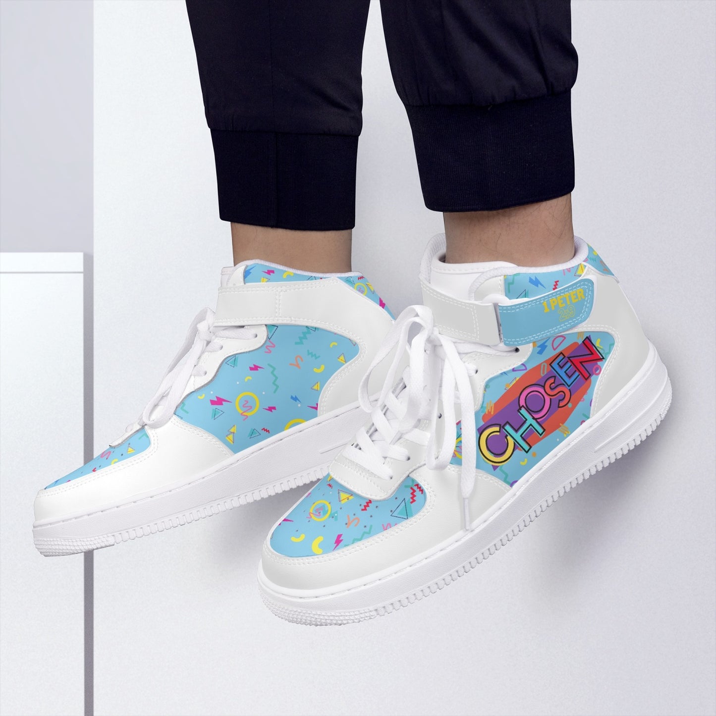 CHOSEN - 90's Edition  Unisex High Top Air Sneakers