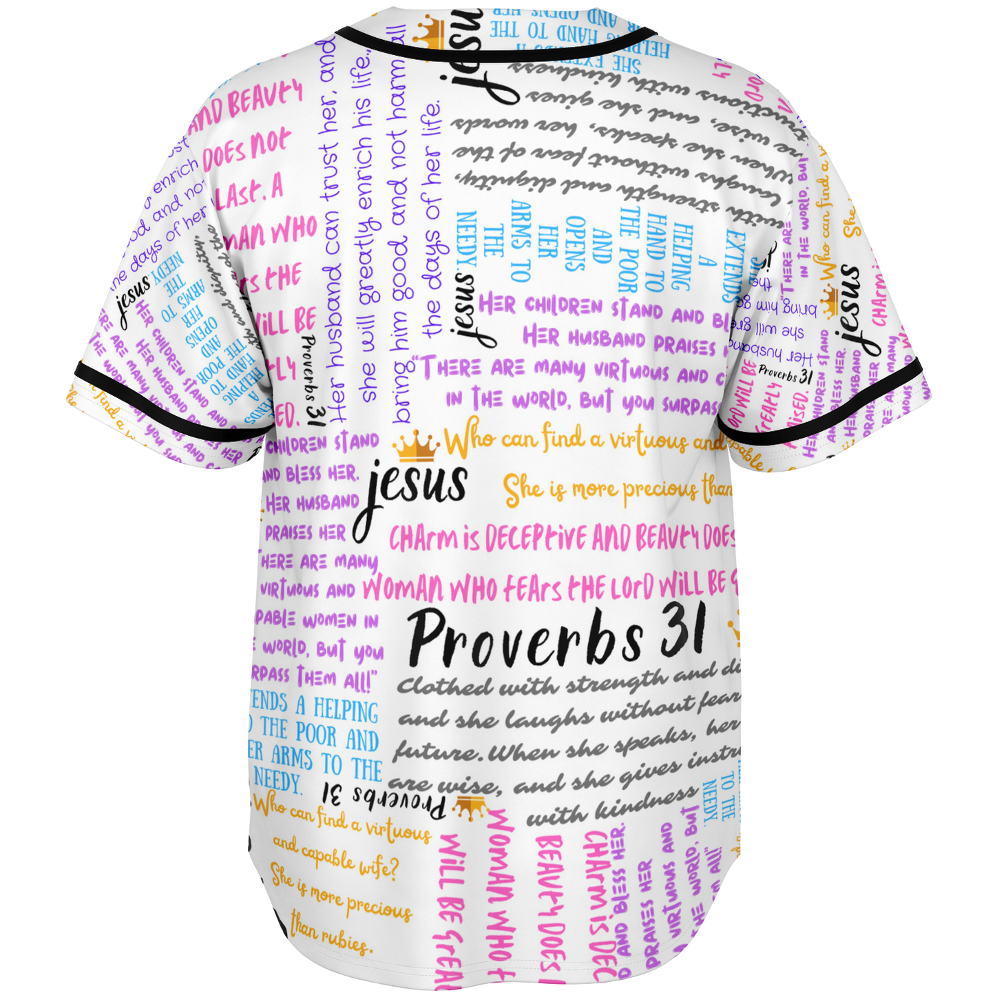 Proverbs 31 Woman - Baseball Jersey