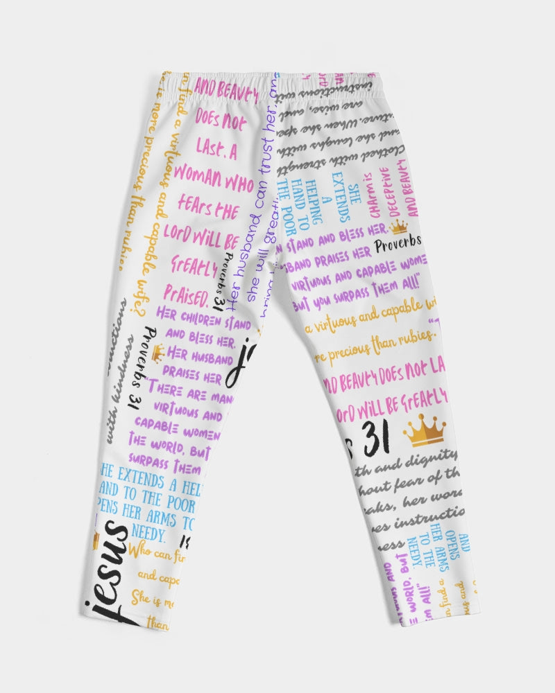 Proverbs 31 - Women's Joggers Men's All-Over Print Joggers