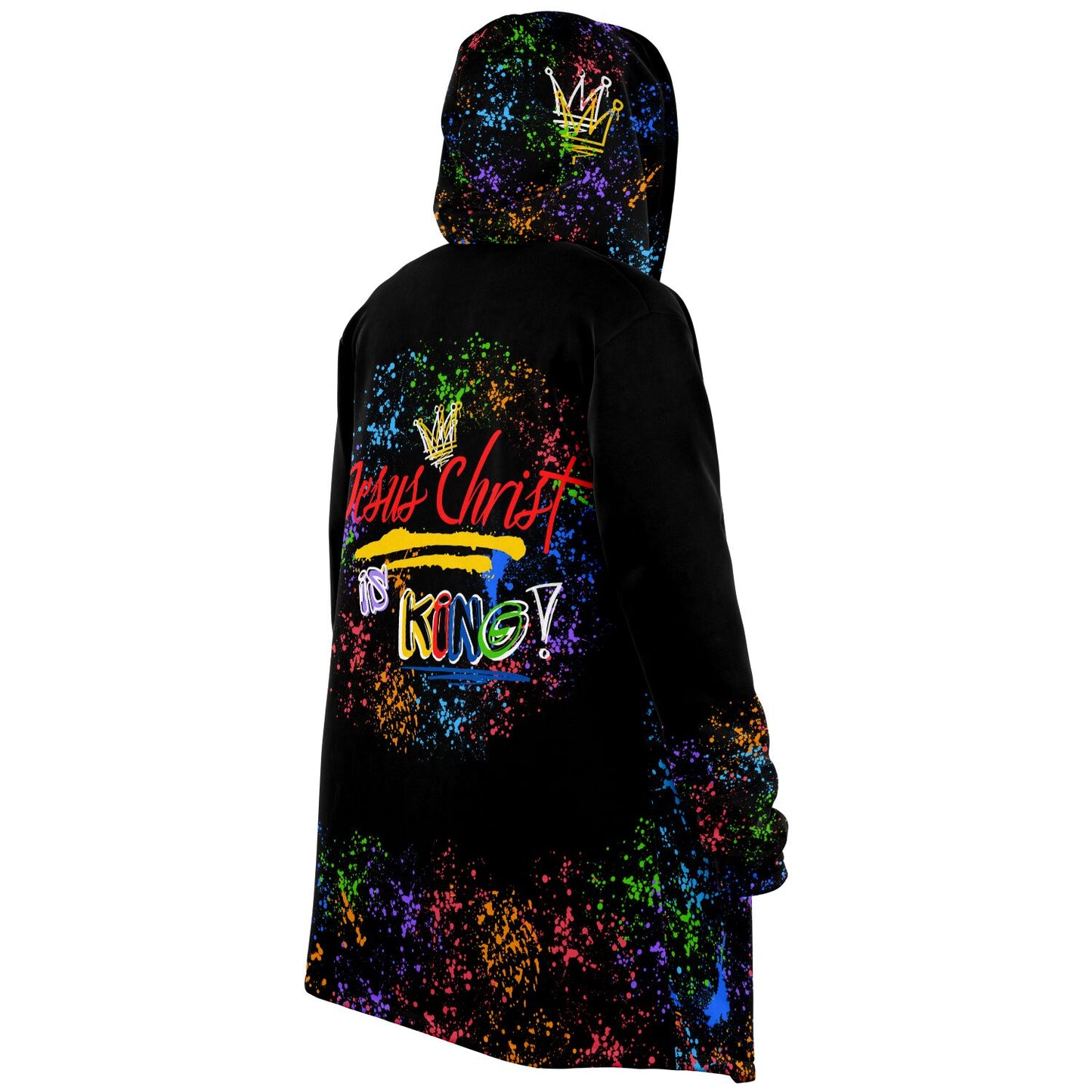 Jesus Christ is KING - Microfleece Cloak