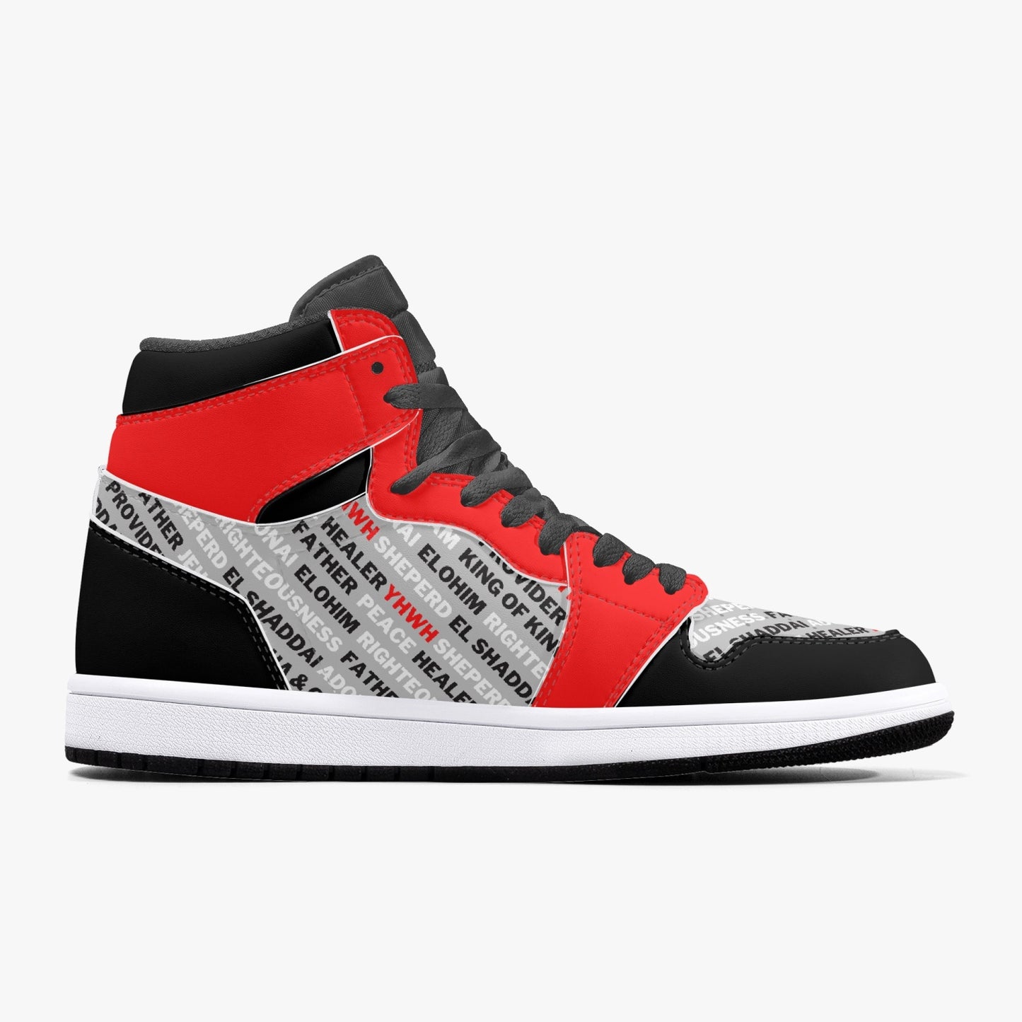 Names Of God - 001 High Top Retro Sneakers