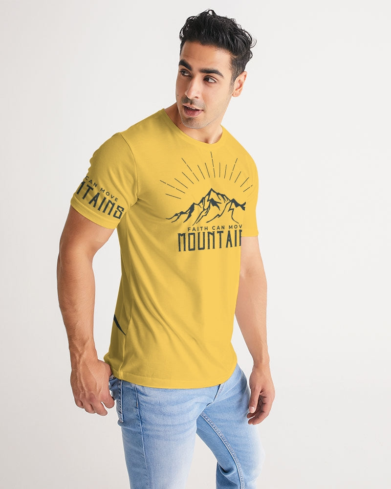 Faith Can Move Mountains Men's All-Over Print Tee