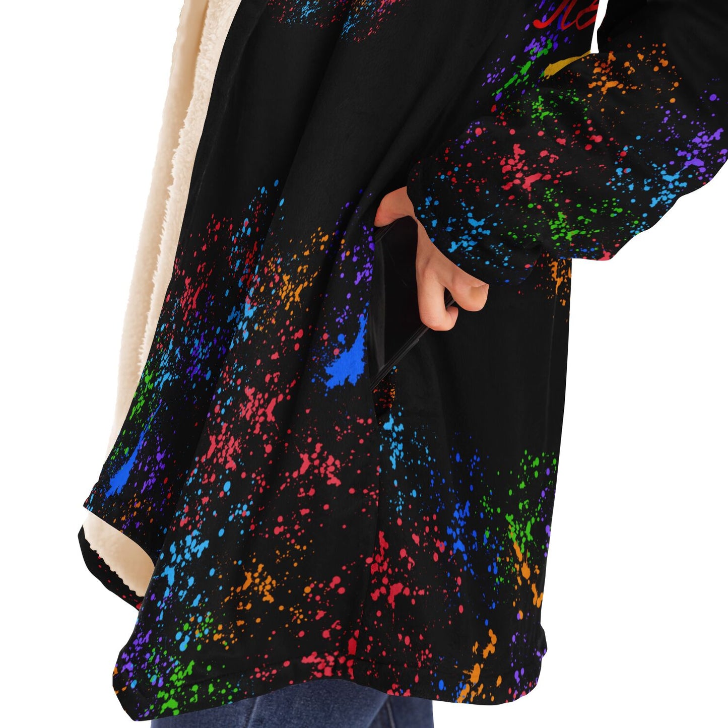 Jesus Christ is KING - Microfleece Cloak