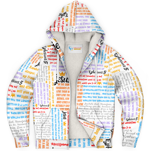 Ephesians 5 - Men's Microfleece Zip Hoodie