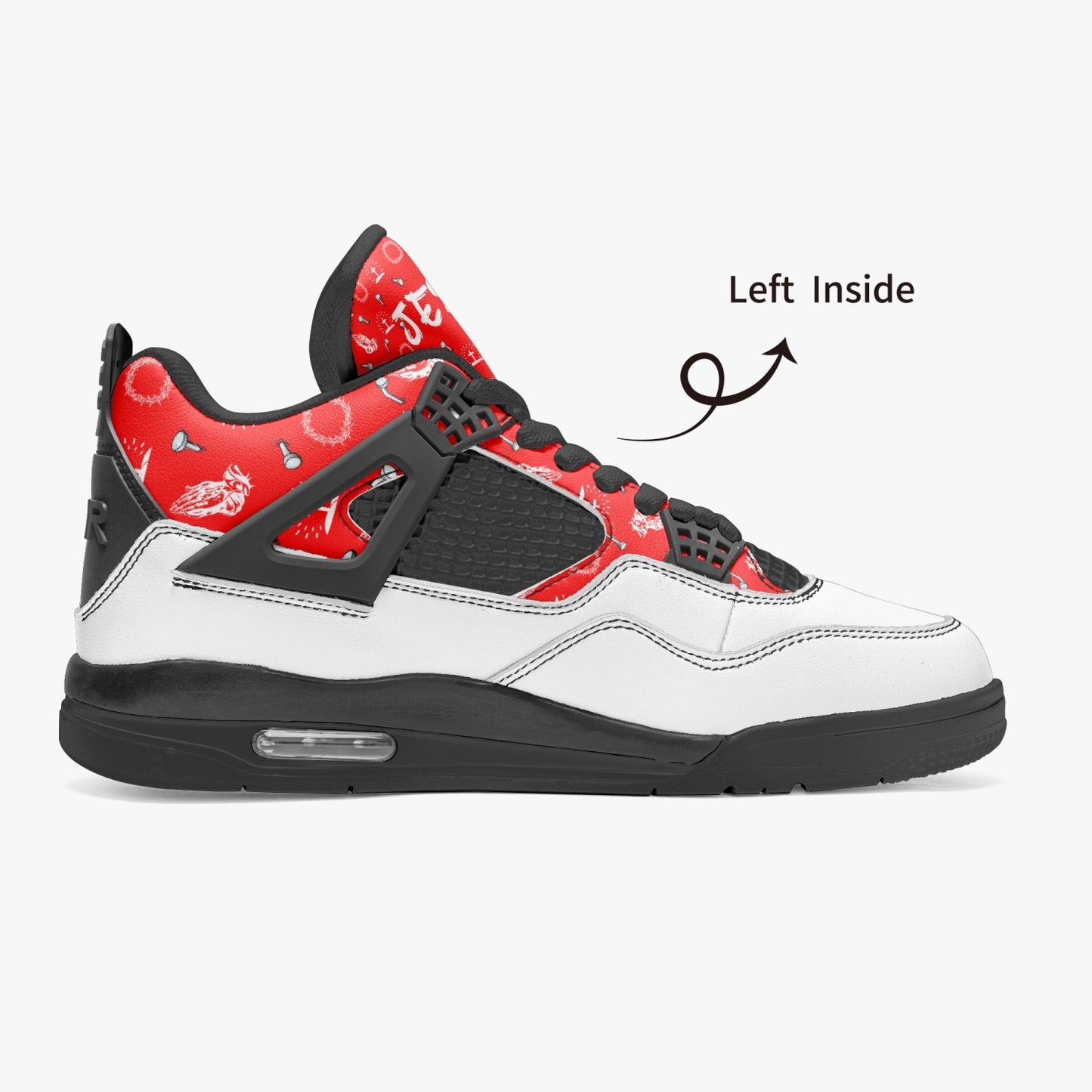 Jesus Is SUPREME - AJ4 High Top Retro Sneakers