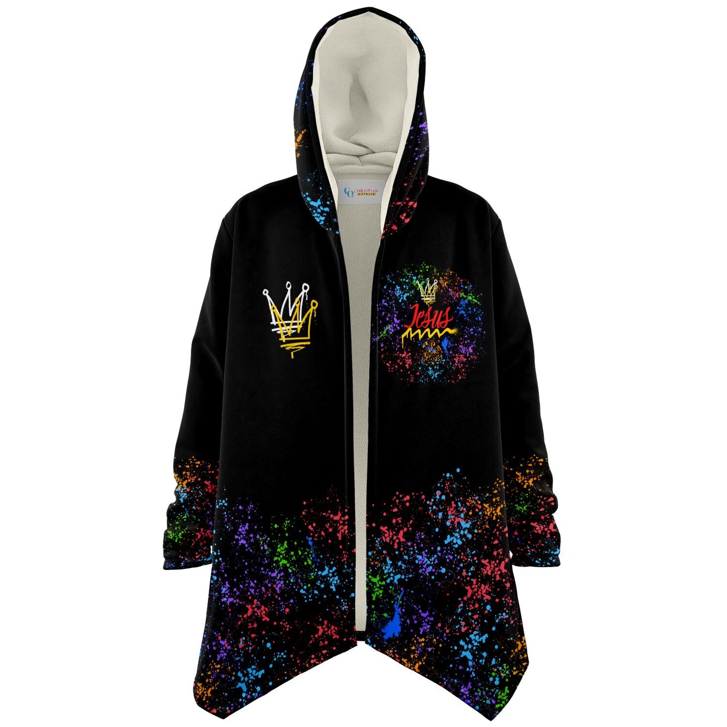 Jesus Christ is KING - Microfleece Cloak